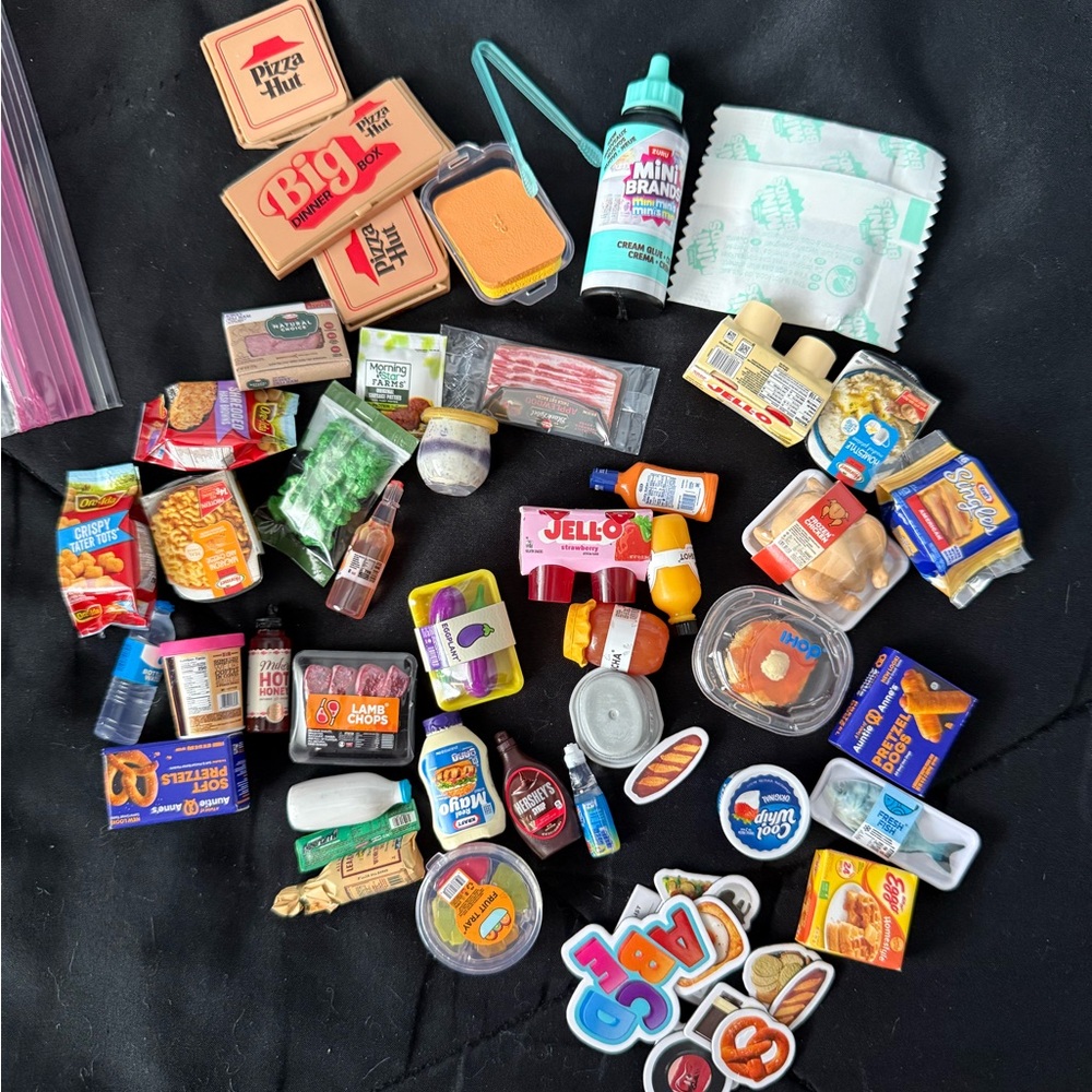 Mini Brands fill the fridge assortment